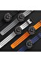 Rugged Band Compatible with Samsung Galaxy Watch Ultra 47mm (2025/2024) - No Gap Breathable Soft Sil - 4
