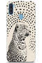 Samsung Galaxy A11 / M11 Compatible Leopard Pattern Transparent Phone Case