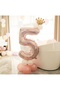 İstoç 5 Year Old Rose Gold Number Balloon Golden King Crown Balloon Set