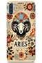Samsung Galaxy A11 / M11 Compatible Aries Patterned Transparent Phone Case