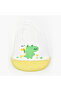Premium, Durable Bpa-Free Adjustable Children's Silicone Bib with Dinosaur Figure (9+ Months) - 3