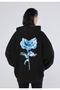 Rise of Slay Back and Front Printed Winter Fleece Thick Sweatshirt Hoodie
