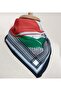 Mineşarpt Olive Branch and Palestine-Themed 45*45 Non-Slip Cotton Scarf Wristband Gift Included - 2