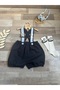 Handmade Carousel Concept Baby Boy Birthday Shorts Salopet - 5