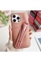 iPhone 14 Pro Max (6.7 Inch) Compatible Summer Lip Case with Lipstick Compartment Lipstick Case