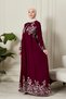 Mevlana Skirt Viscose Fabric Hijab Clothing Mother's Dress Prayer Dress Wide Fit Hijab Dress - 3