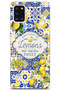 Samsung Galaxy A31 Compatible Lemon Patterned Transparent Phone Case