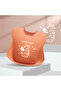 Figured Premium, Durable Bpa-Free Adjustable Children's Silicone Bib (9+ Months) - 3