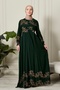 Mevlana Skirt Viscose Fabric Hijab Clothing Mother's Dress Prayer Dress Wide Fit Hijab Dress - 3