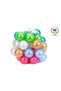 Set de 40 de bile decorative pentru copii, TechnoK, multicolore - 2