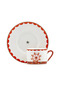 Lcw Home Ferris Wheel Printed 2-Person Porcelain Coffee Cup Set 90 ml - 6