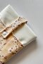 Sakura Linen Fabric Book Case with Pocket Book Lover Gift - 5
