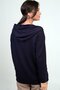 Women's Hooded Kangaroo Pocket Front Zipper Cardigan - 4