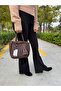 Women's New Season 3-Compartment Soft Leather Luxurious and Stylish Touch Hand & Shoulder Bag Shoulder Bag - 2