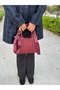 New Season 3-Compartment Soft Leather Stylish Hand and Shoulder Bag Shopper 22 X 18 cm - 7