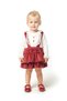 Baby Girl Girl Child Birthday Party Wedding Velvet Salopet Slopet Lace Long Sleeve Salopet - 5
