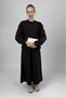 Women's Soft Textured Modal Skirt Set Brown - 3