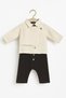 Shirt Collar Men's Bottom-Up Set - 4