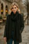 Winter Women's Shawl – Tassel Detail, Elegant and Stylish Combination Complement, Soft Fabric - 2