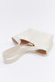 Cream D43 Women's Arm and Shoulder Bag with Snap Closure and Wide Shoulder Strap for Daily Use, Work, and School - 5