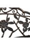 Bistro Bench 100cm Bronze Cast Aluminium - 6