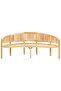 Banana Bench 200 cm Solid Teak Wood - 2