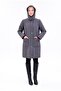 Women's Fur Quilted Coat - Water Repellent Plus Size Winter Coat - Mg001 - 6
