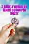 Lumi Wuthering Waves Gacha Bag Ornament Badge Pin Button Badge Set (3 Pcs) - 3