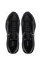 Men's Genuine Leather Black Sneakers & Sports Shoes - 5