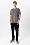 Anthracite Regular Fit Crew Neck T-Shirt - 6