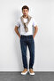 Dark Navy Slim Fit Denim Pants - 2