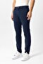 Navy Blue Slim Fit Cotton Side Pocket Chino Trousers - 4
