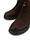 Women's Genuine Leather Brown Casual Boots - 3