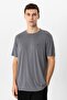 Anthracite Regular Fit Crew Neck T-Shirt - 2