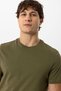 Khaki Regular Fit 100% Cotton Crew Neck T-Shirt - 4