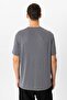 Anthracite Regular Fit Crew Neck T-Shirt - 5