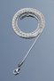 Steel Italian Recta Necklace 1 mm Silver Color |   Non-Tarnishing, Unisex, 2-Year Warranty