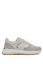Women's Genuine Leather Beige Suede Sneakers & Sneakers