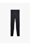 High Waist Interlock Ankle Length Slim Fit Sports Leggings - 3