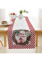 Velvet Textured Christmas Themed Runner 40X140 cm - 2