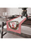 Velvet Textured Christmas Themed Runner 40X140 cm