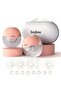 Electric Breast Pump With 3 Modes & 15 Suction Levels with LED Display - Double, Pink