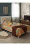 Retro Colorful Good Vibes Children's Pique Set - 5