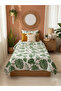 Tropical Green Leaf Children's Pique - 5
