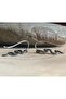 Snake Design S+ Non-Tarnish Stainless Steel Earrings Steel Pair - 4
