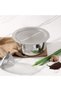 Platinum Triply Stainless Steel Tope with Lid - 1 Litre, 14 cm | Boiling Tope for Kitchen | Multipurpose Steel | Induction & Gas Base - 2