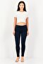 Women Skinny Fit Washed Stretchable Jeans, Navy - 3