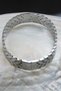 Steel Italian Herringbone Bracelet Silver Color (Diameter:20Cm/Width:13Mm) |   Non-Tarnishing, Unisex, 2-Year Warranty - 3