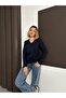 Long Sleeve V-Neck Women's T-Shirt Made of Interlock Fabric - 5