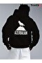 Hooded Sweatshirt Comfortable Stylish Azerbaijan Design Oversized Unisex New Season